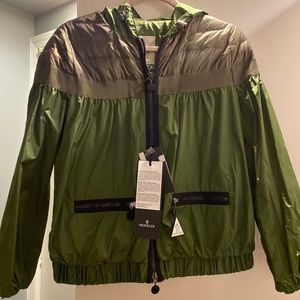 Army Green Moncler Bomber Jacket Size 1